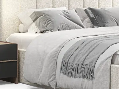 Bed Vega Floor 180 3D model