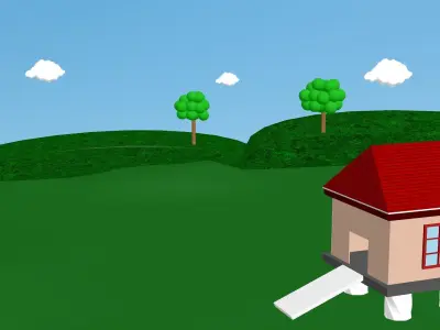 Open Lanscape Free 3D model