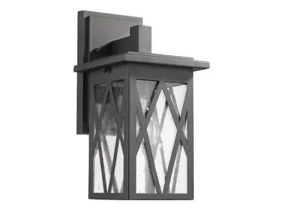 Dunphy Seeded Glass Outdoor Sconce 3D model