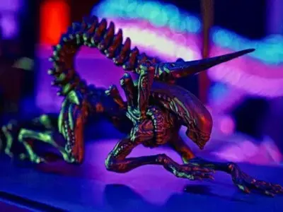 Alien Xenomorph 3D model 3D print model