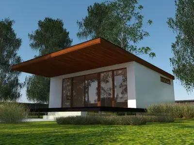 Modular  house  3D model  3D model