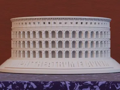 Roman Colosseum 3D print model