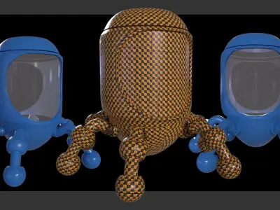 10 SCI-FI CRYO CAPSULE 3D model