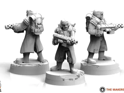 Primus Scion - Trooper Fennec Yeager 3D print model