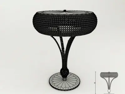 Masiero 5100 TL3 table lamp 3D model