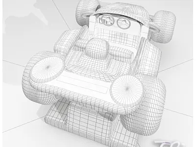 KIDDY RIDE F1 WORLD CHAMPION 3D model