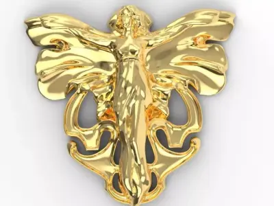 220924 Pendant FireFly 3D print model