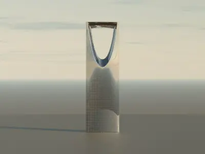 Center Point Riyadh Tower 3D model