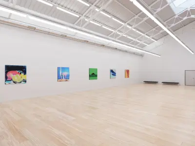 Art Museum Gallery Interior 7 Low-poly 3D model