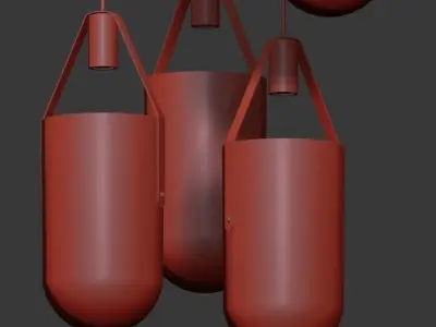 Arc Well Lights Lamp ideas and Modern floor lamps Pinte 3D model