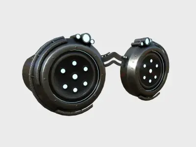 10 SciFi Glasses G Collection - Character Design Fashion 3D Model Pack