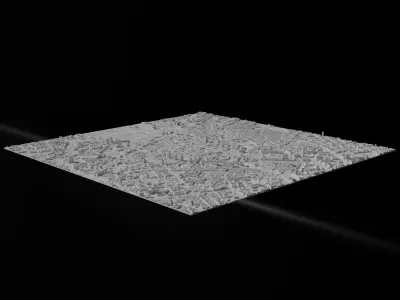 Berlin 3D Printing stl file 3D Model of Berlin 3D print model