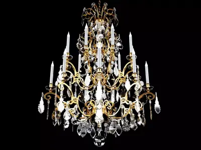 Delisle Chandelier  3D model