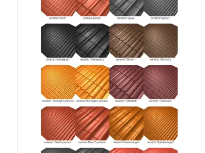 DOSCH Textures - Roof Tiles Texture