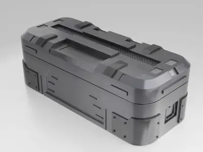 Sci Fi Box V1 Low-poly 3D model