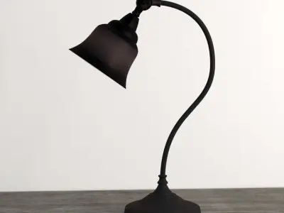 Nunda  Arched Table Light Lamp 3D model