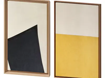 Wall Art Painting 015 3D model