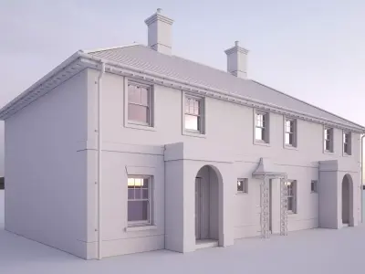 British House Bosc 2B 3D model