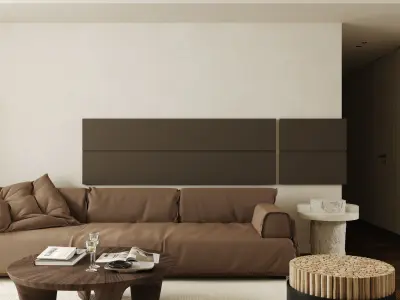 apartment interior scenes     3D model 6