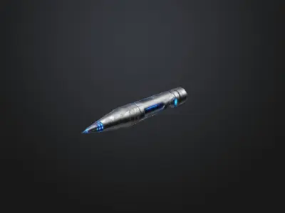 Futuristic pen 3D model
