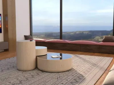  Mountain House 3D model