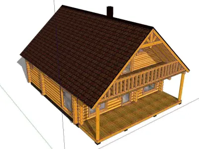 Creative Design-Holiday Cabin-057 3D model