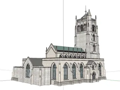 Architecture-Religion-God-Culture-Temple -0240 3D model