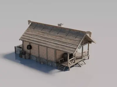 Nordic House 14 3D model