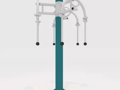 Gym Outdoor 12 3D model