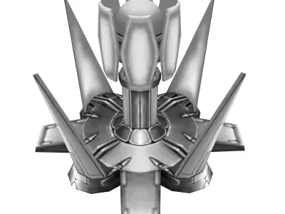 Rotating Fort - Shock Type 03 3D model