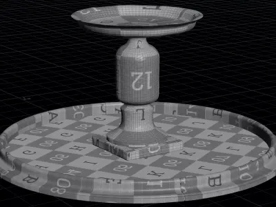 Fountain Stone Free 3D model