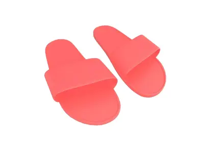 Flip Flops v5 004 Low-poly 3D model