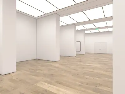 Art Gallery 009 3D model