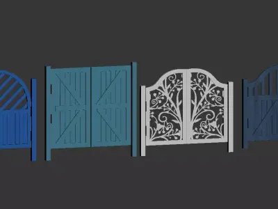 interior doors 3D model