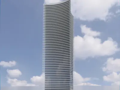 Parametric Building 1c4 3D model