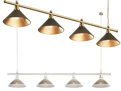 cone lights 3D model