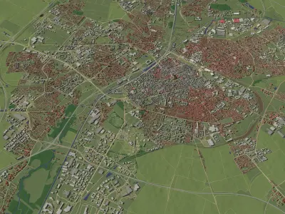 Reims France - city and urban