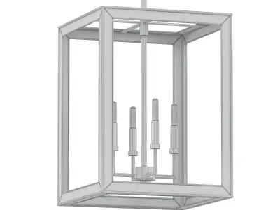 Quoizel Burwell 4 3D model