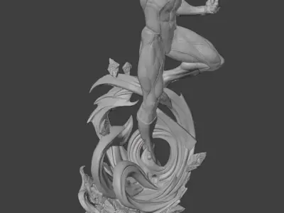 Green Lantern 3D Model STL 3D print model