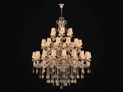 697362 Fastosita Osgona Chandelier 3D model