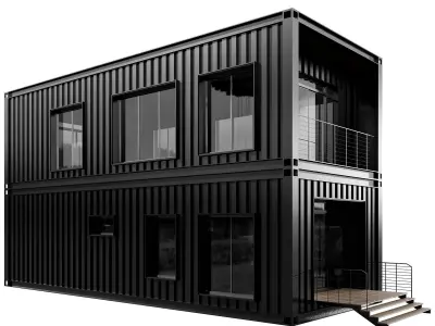 CONTAINER  HOUSE NO33 A 3D model
