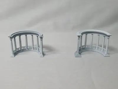 Tuscan style Colonnade 3D print model