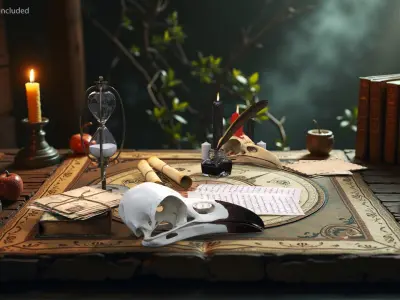  Occultists Writing Desk 