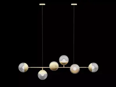 Ceiling Lamp Low-poly 3D model shop