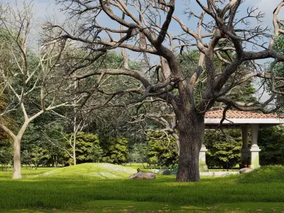Gazebo  version 1 Free 3D model