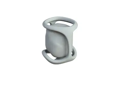 SciFi Shape Object Low Poly 19 Low-poly 3D model