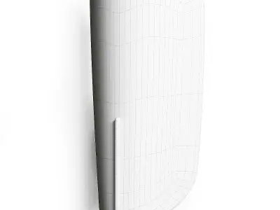 Pierre Yovanovitch Leaf Curved Wall Lamp 3D model