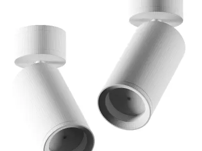 Arkoslight Fit Surface 65 80 Ceiling Lamp 3D model