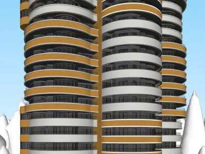 Building Model  3D model