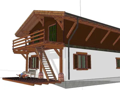 Creative Design-Holiday Cabin-042 3D model